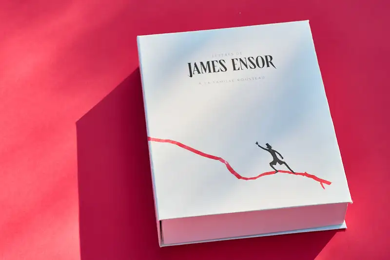 Lettres de James Ensor à la famille Rousseau - Bookdesign